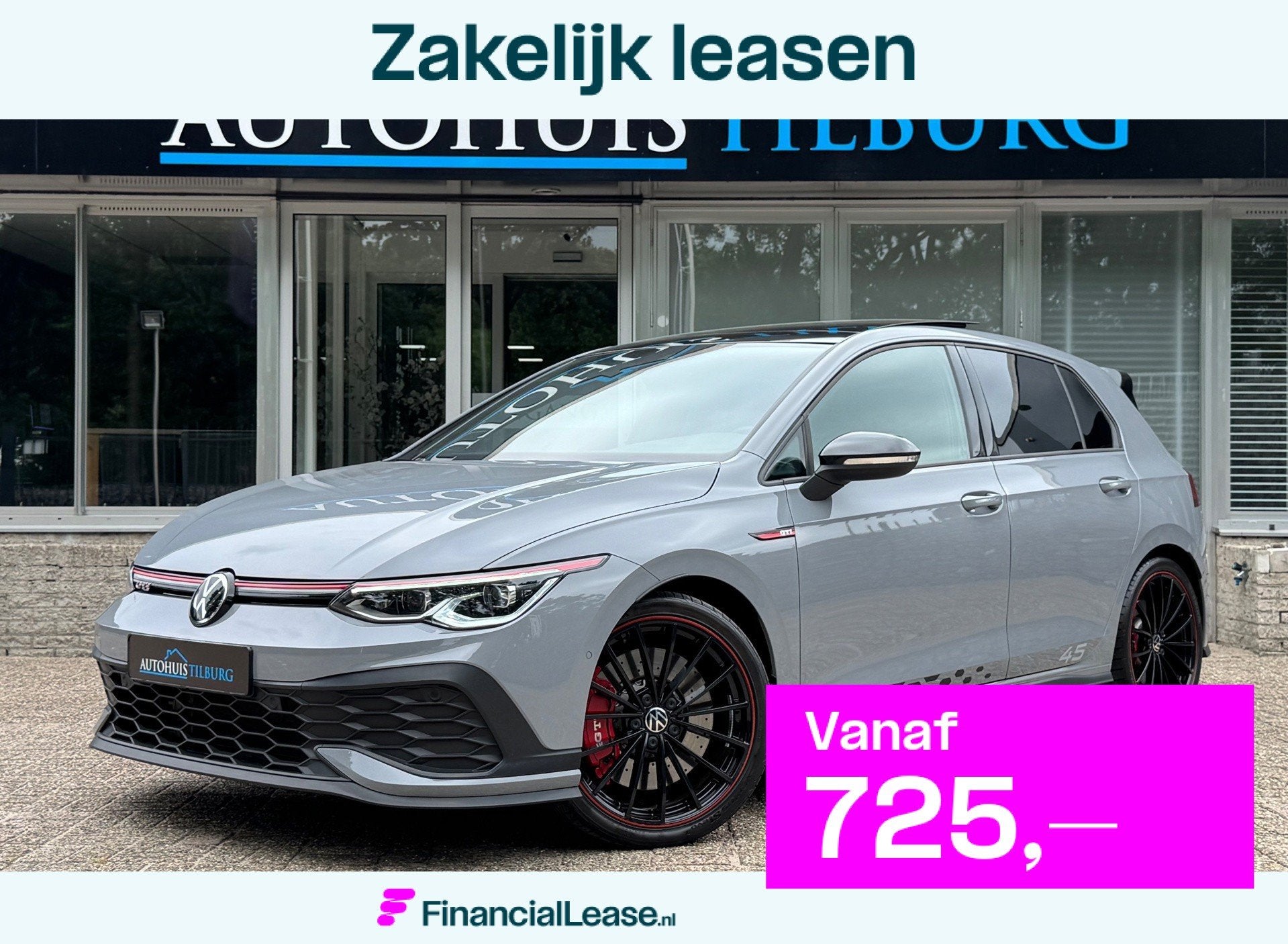Volkswagen Golf 2.0 TSI GTI Clubsport 45 Jahre Pano Akra Nü, Dealer onderhouden, Gebruikt, 4 cilinders, 1984 cc