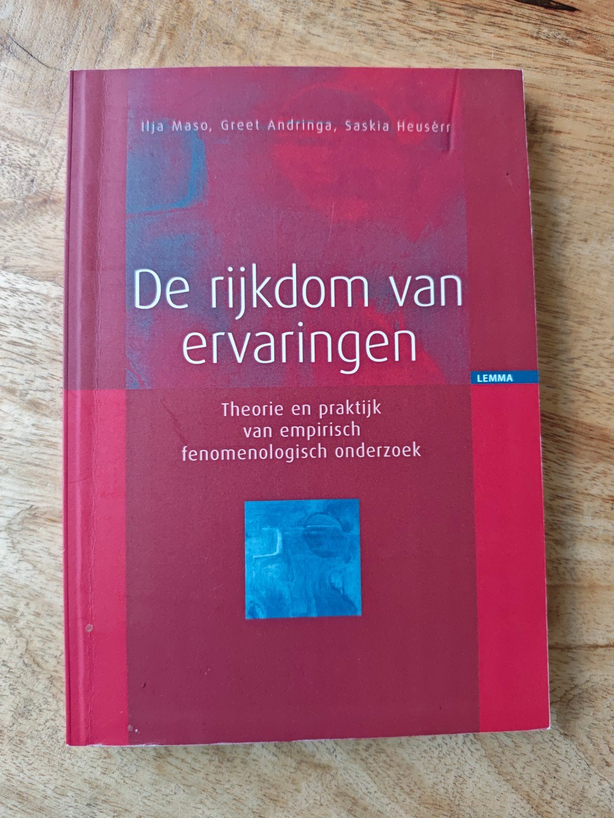 De rijkdom van ervaringen - Ilja Maso, Greet Andringa, Boeken, Zo goed als nieuw, Gamma, HBO, Ilja Maso, Greet Andringa, Saskia Heusèrr