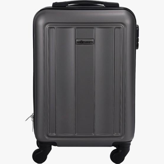 Leonardo handbagage trolley 35.5 x 43 x 53 cm, Ophalen of Verzenden, Hard kunststof, 50 tot 60 cm
