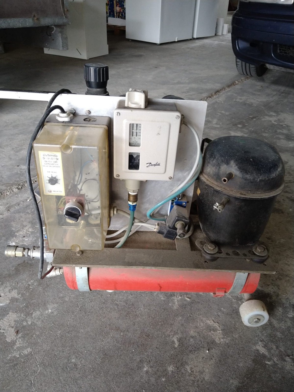 Compressor, Ophalen