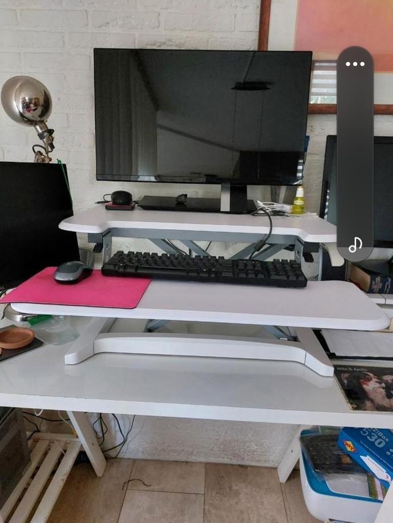 Verstelbare Zit-Sta Bureau Verhoger, Ophalen of Verzenden, Zo goed als nieuw