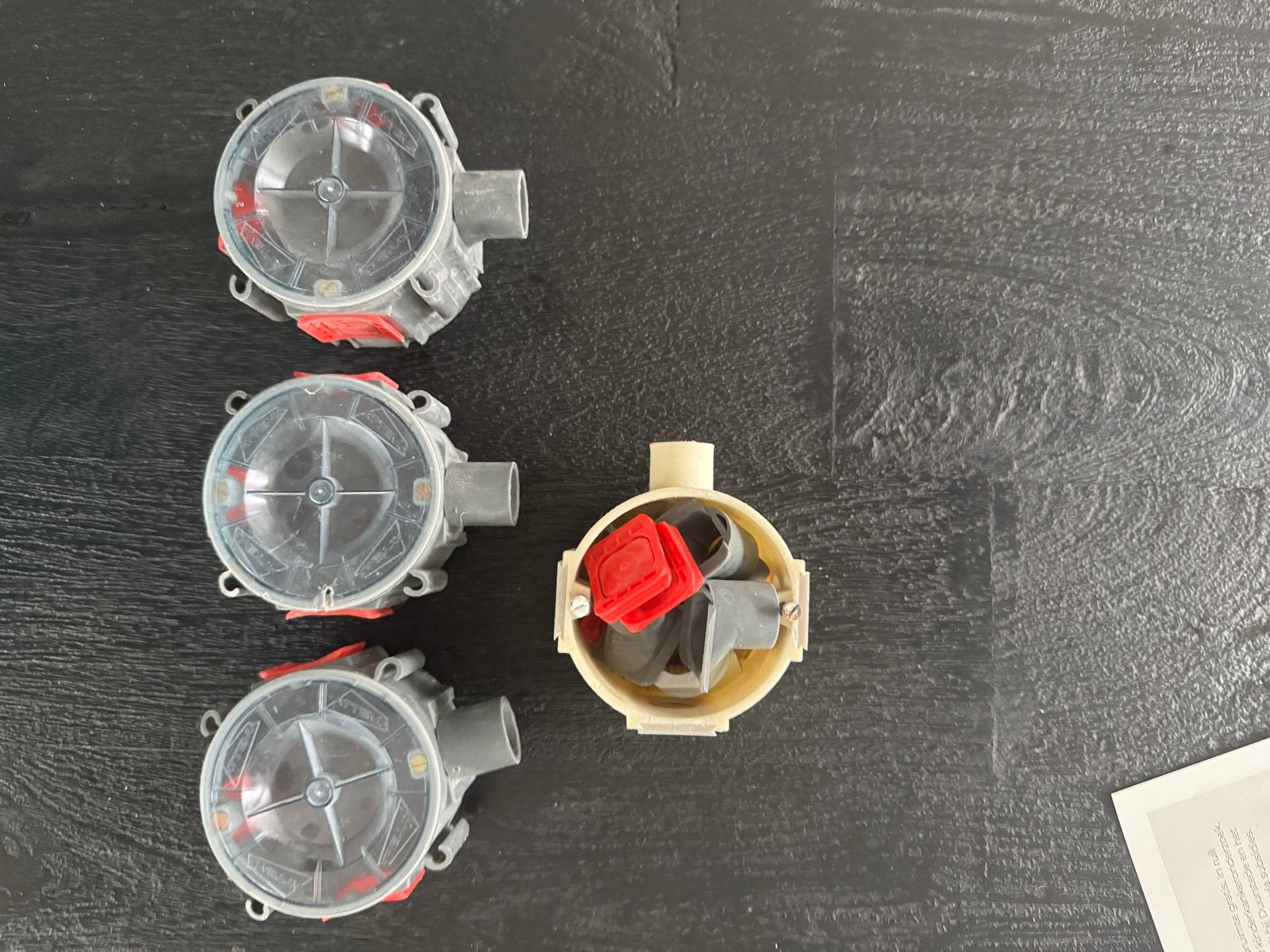 Inbouwdozen voor elektra - 3 stuks, Ophalen, Nieuw, Overige merken, Overige typen