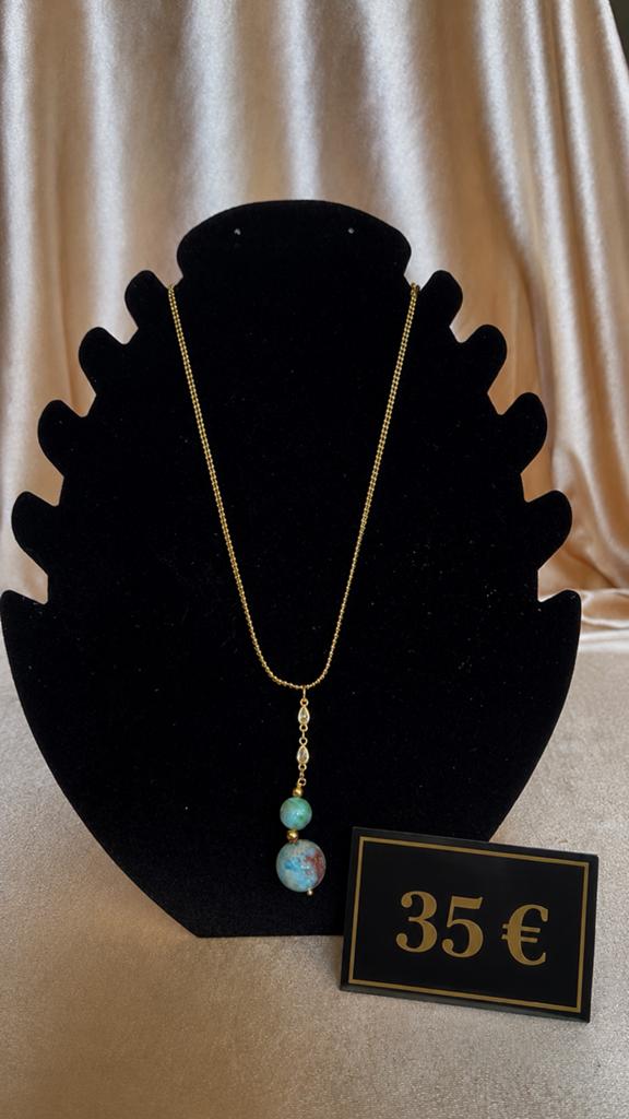 Larimar, Ophalen of Verzenden, Nieuw, Blauw, Steen of Mineraal