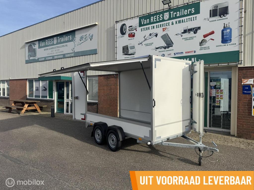 VDM Verkoopwagen gesloten zijklep zijdeur nieuw 300x150x180, Nieuw