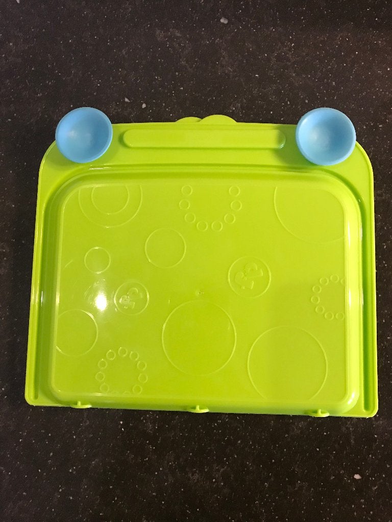 Eet plateau Fisher price onderweg eten bord, Ophalen, Zo goed als nieuw