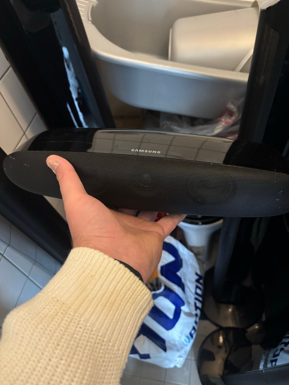 Samsung Center Speaker en Vloerstaande Luidsprekers, Geschikt voor surround/home cinema, Ophalen, Zo goed als nieuw, Center speaker