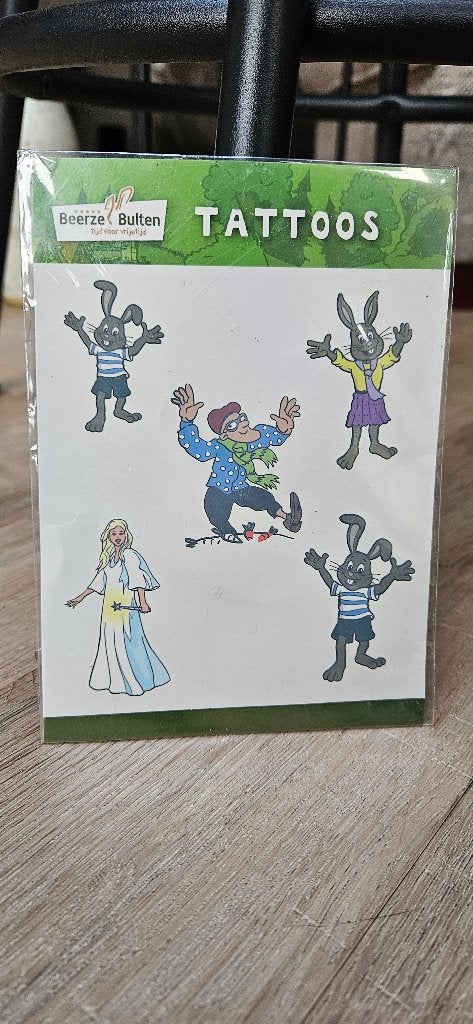 kinder tattoo  Beerze Bulten Giga konijnenhol, Ophalen of Verzenden, Nieuw, Overige typen
