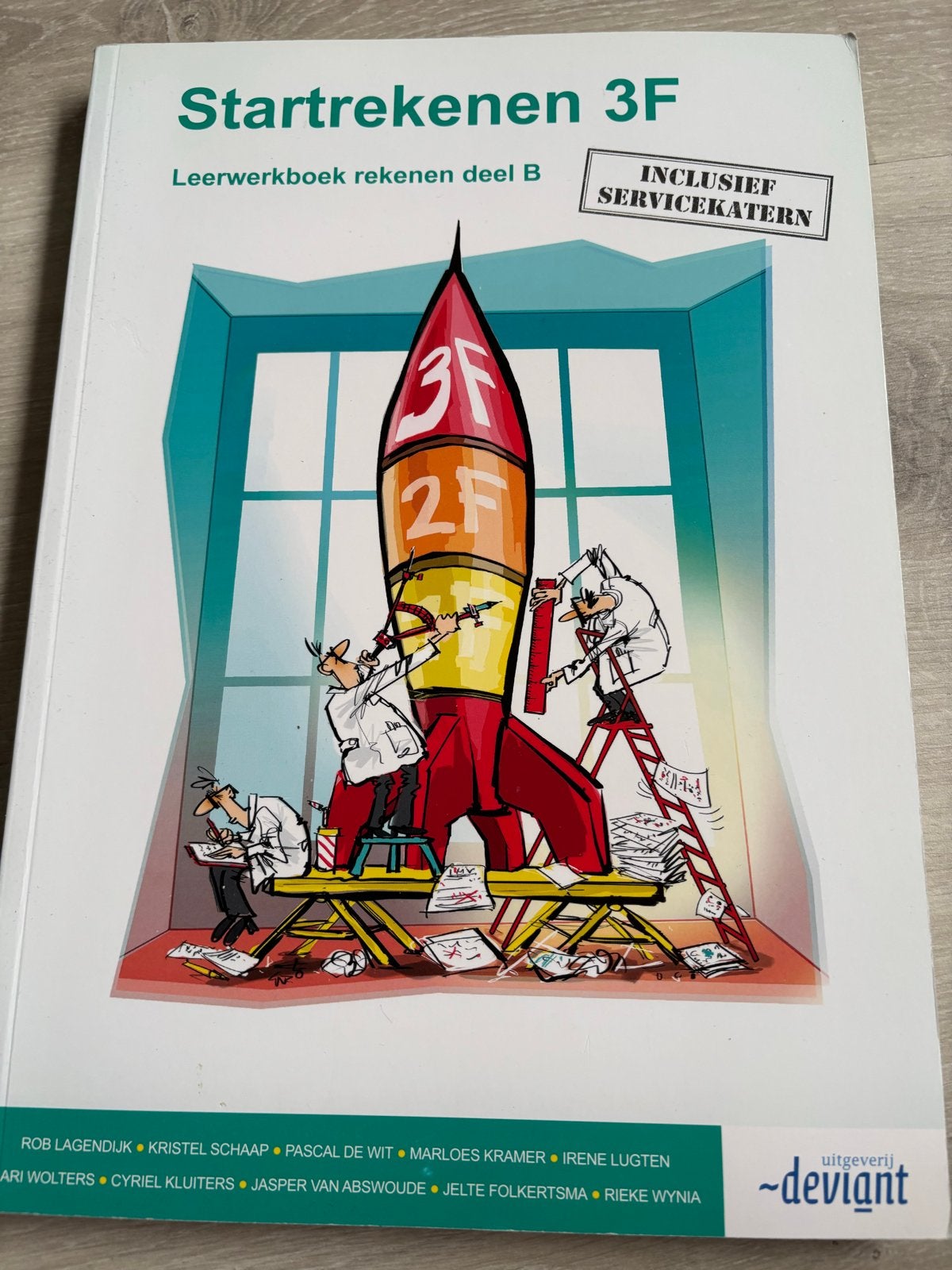 Startrekenen 3F Leerwerkboek rekenen deel B, Ophalen, Zo goed als nieuw, Overige niveaus, Overige vakken