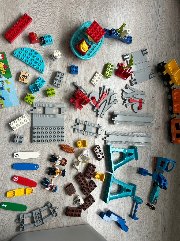 Lego duplo trein, Ophalen, Gebruikt, Complete set, Duplo