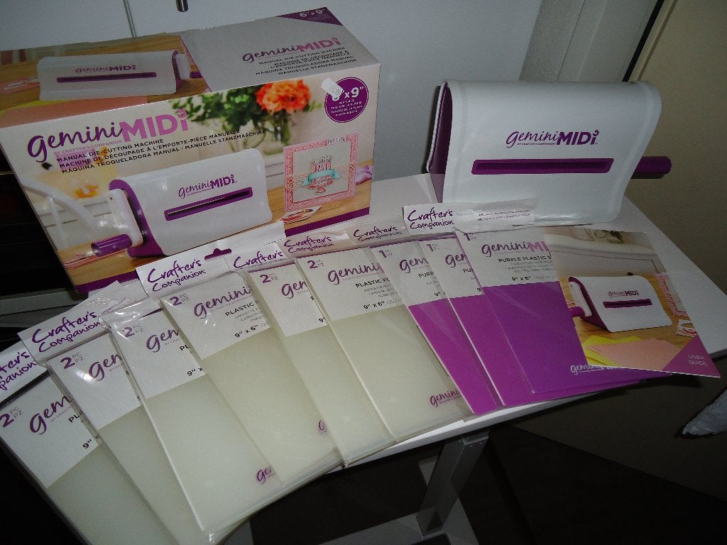Gemini Midi Stansmachine, Ophalen, Zo goed als nieuw, Slicemachine of Snijmachine, Overige merken
