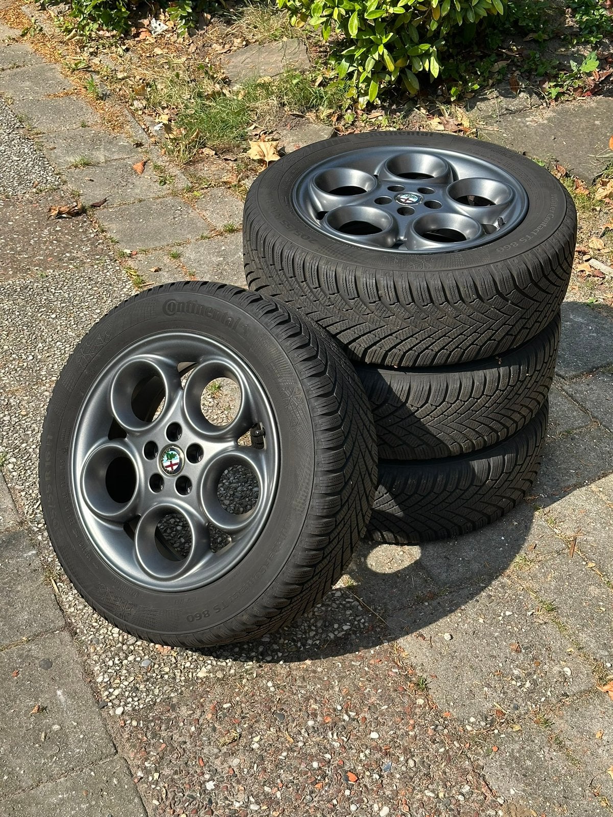 Alfa Romeo 16” Speedline originele velgenset met banden 5x98, Auto-onderdelen, Ophalen, 16 inch, Banden en Velgen, Personenwagen