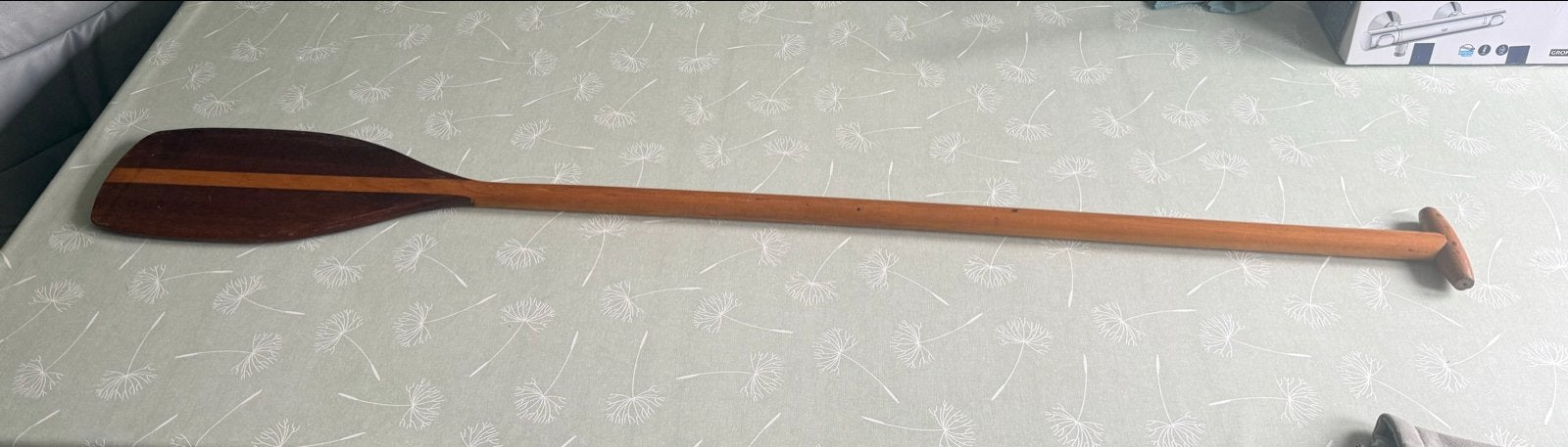 Houten kano peddel - Vintage, Watersport en Boten, Ophalen, Gebruikt
