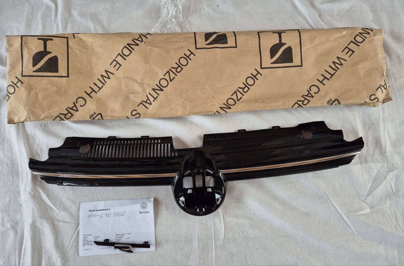GOLF 8 VW R-LINE GRILL GEEN VERLICHTING, Nieuw, Ophalen of Verzenden, Bumper, Volkswagen