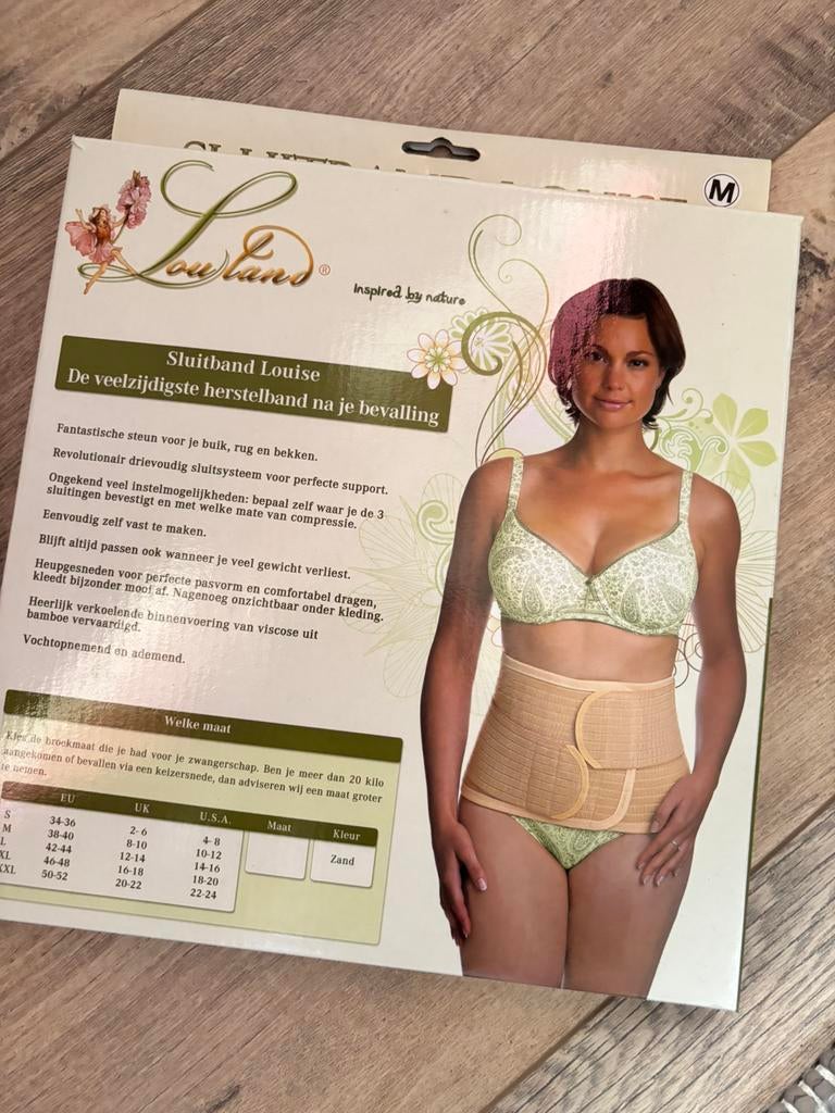Sluitband Louise maat M kleur zand., Ophalen of Verzenden, Zo goed als nieuw, Maat 38/40 (M), Zwart