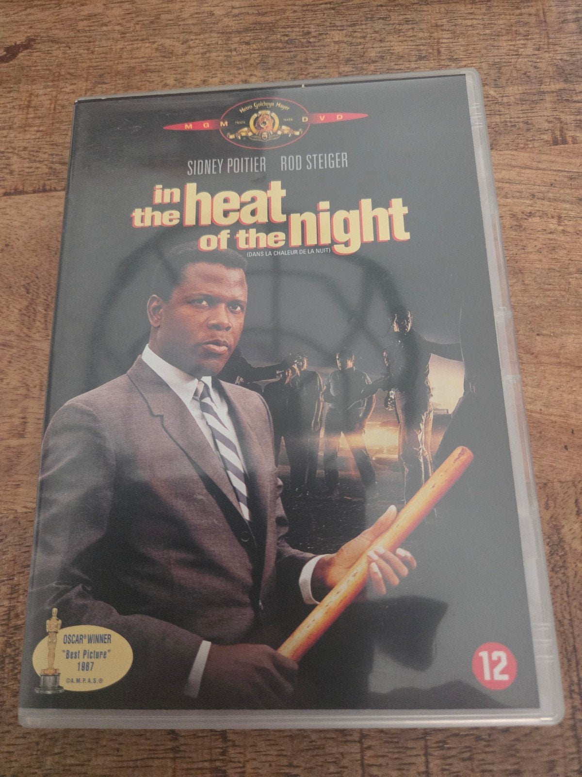 in the heat of the night dvd (1967)sidney poitier, Cd's en Dvd's, 1960 tot 1980, Vanaf 16 jaar, Ophalen of Verzenden, Zo goed als nieuw
