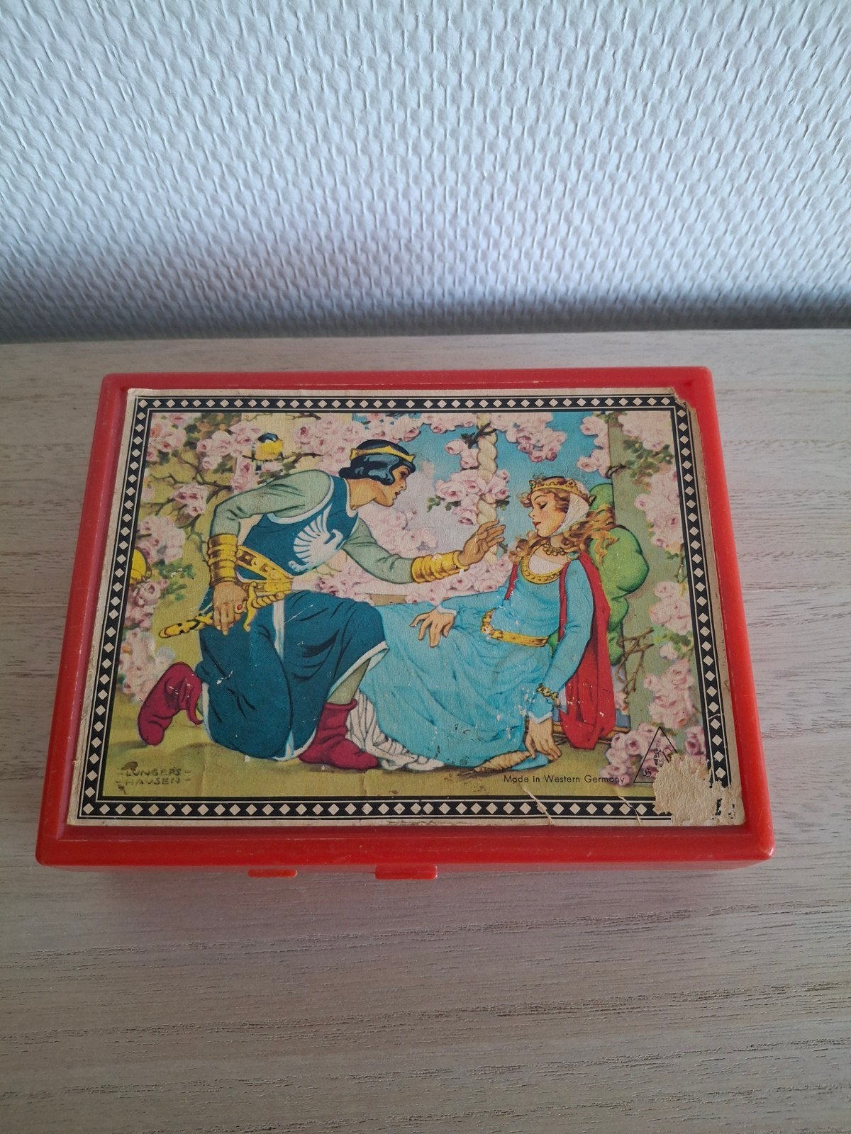 50 jaar oude blokkenpuzzel, Ophalen of Verzenden