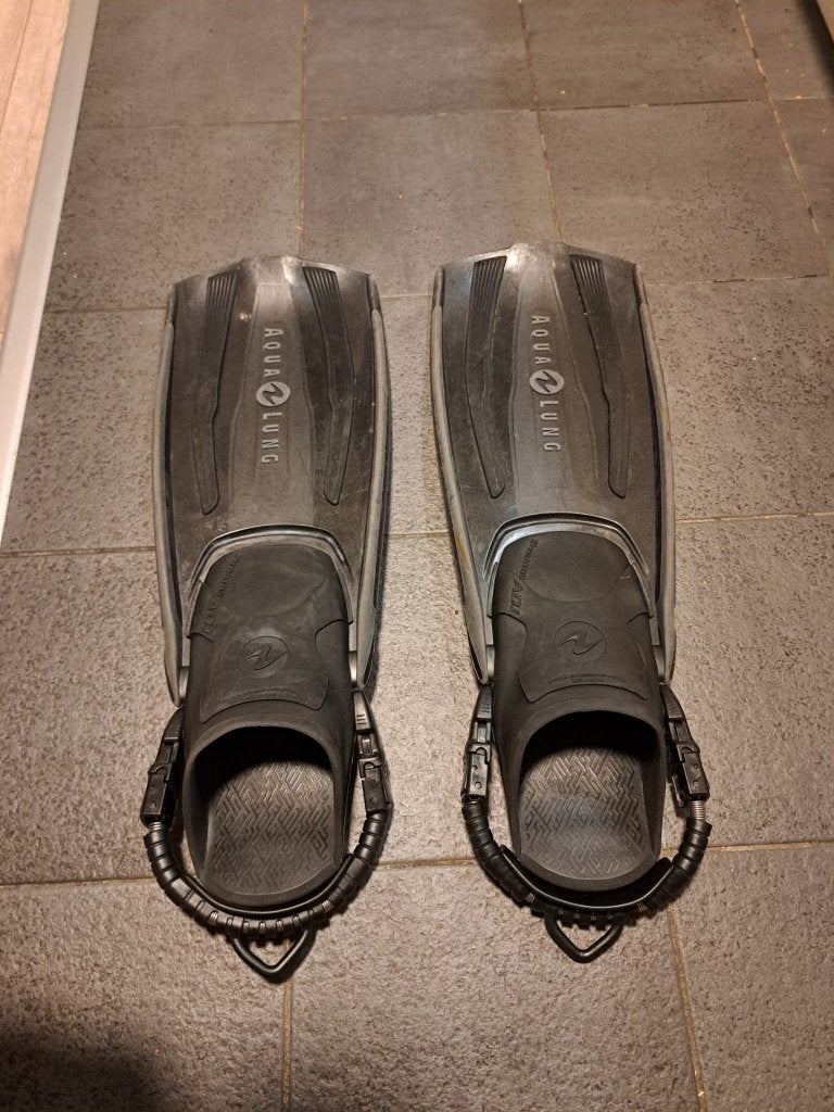 AquaLung finnen XL, Watersport en Boten, Duiken, Ophalen, Gebruikt, Overige typen