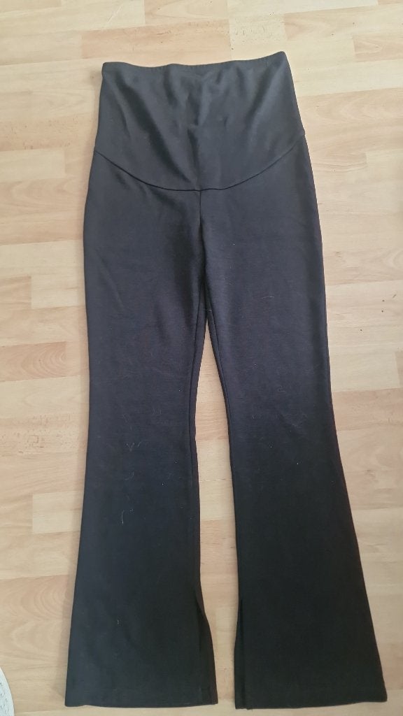 zwarte H&M positiebroek, maat M, Maat 38/40 (M), H&M, Zwart, Ophalen of Verzenden