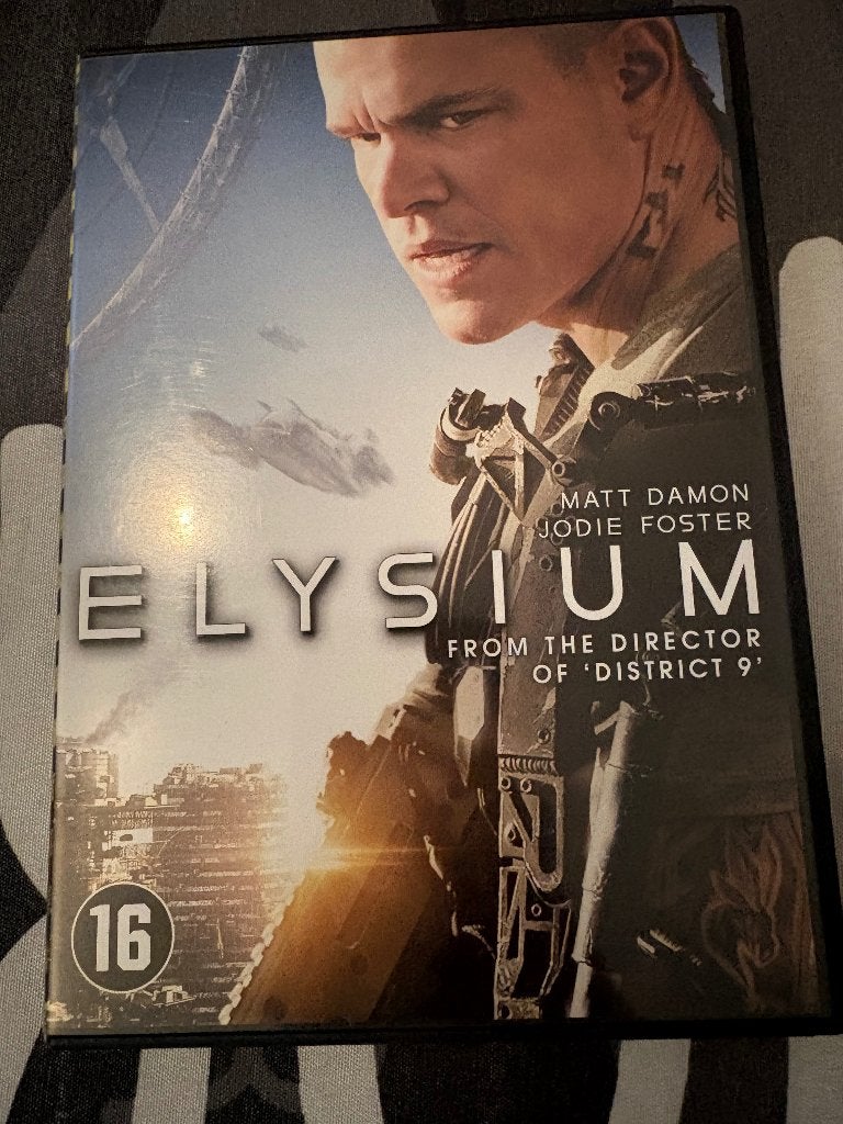 Elysium dvd, Vanaf 16 jaar, Ophalen of Verzenden, Zo goed als nieuw