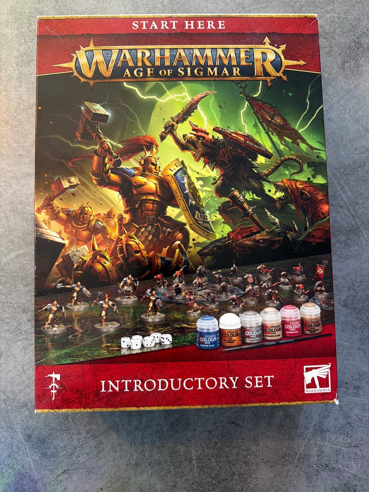 Warhammer Age of Sigmar: Introductory Set (Nieuw), Met verf, Figuurtje(s), Nieuw, Warhammer