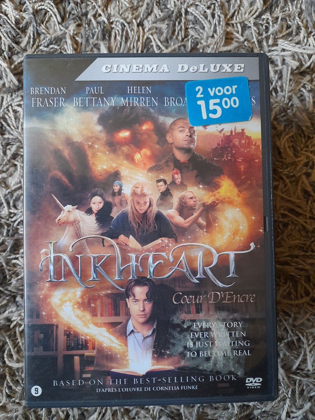 dvd inkheart, Vanaf 9 jaar, Ophalen of Verzenden, Zo goed als nieuw, Nederlands