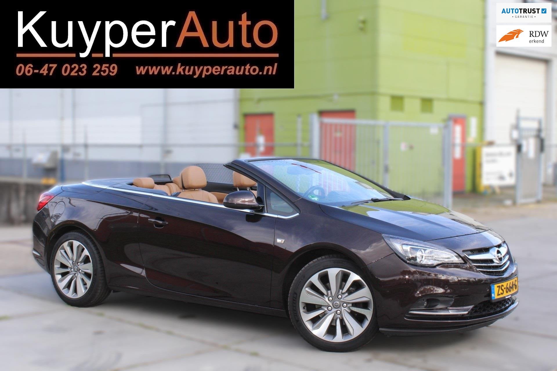 Opel Cascada 1.6 Turbo Cosmo nette wagen vol leder opties ri, Auto's, Opel, Voorwielaandrijving, Euro 5, Gebruikt, 4 cilinders