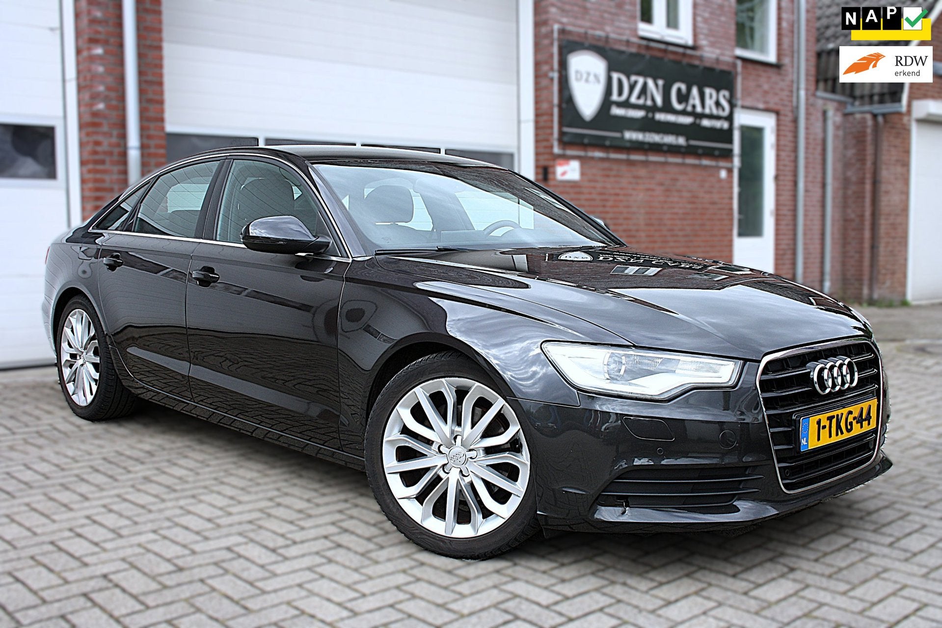 Audi A6 Limousine 2.0 TFSI Business Edition | Automaat|Leer|, Euro 5, Gebruikt, Zwart, 4 cilinders
