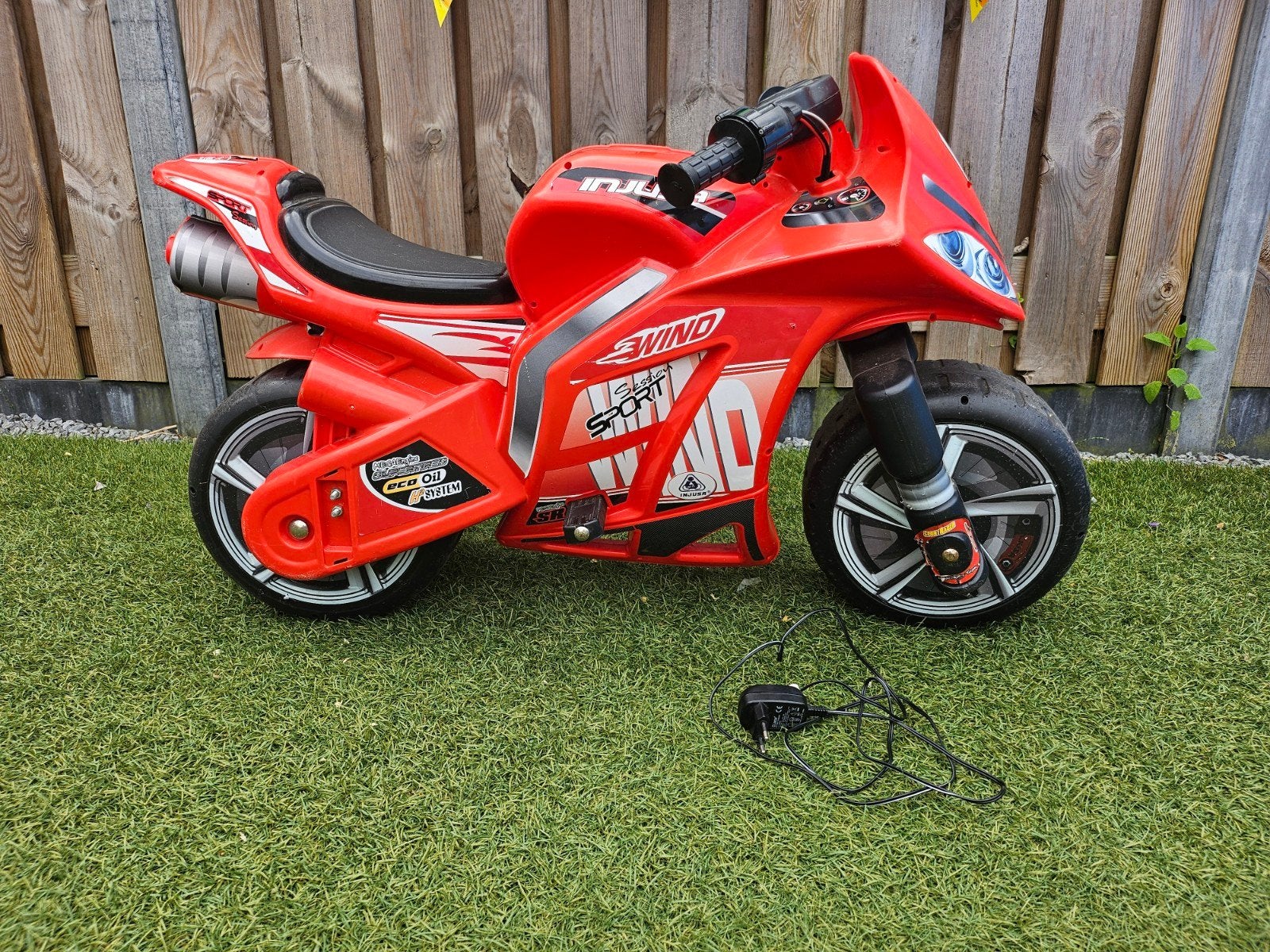 Injusa 6V Wind Racemotor - Elektrische Kindermotor (motor), Ophalen of Verzenden, Gebruikt