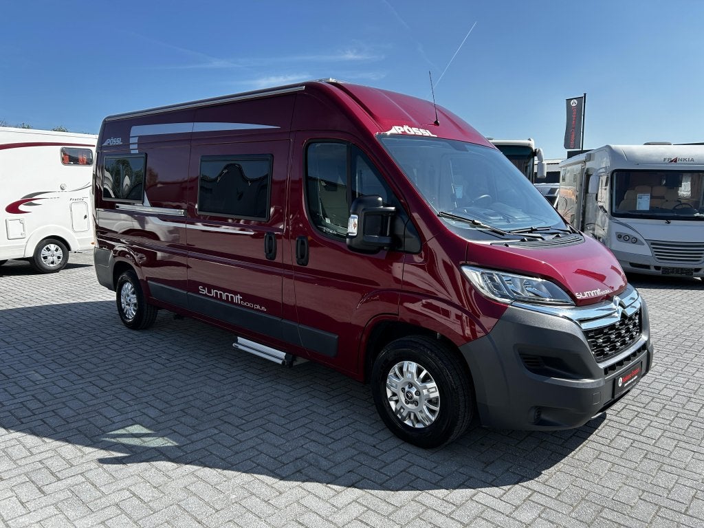 Pössl Summit Plus 600 Dwarsbed/2018/Euro-6/165pk/19, Buscamper of Camperbus, Pössl, Bedrijf, Tot en met 3