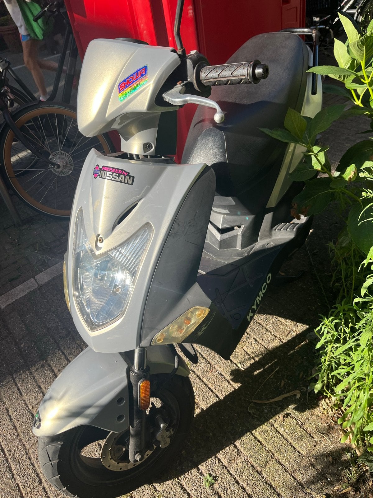 Kymco Agility 50cc scooter - geel kenteken 2016, Ophalen, Gebruikt, Maximaal 45 km/u, Agility