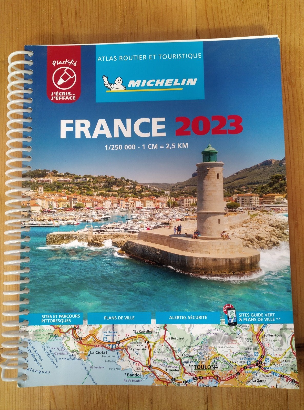 Michelin wegenkaart Frankrijk 2023 - nieuw, Boeken, Michelin, Europa, Nieuw, Ophalen of Verzenden
