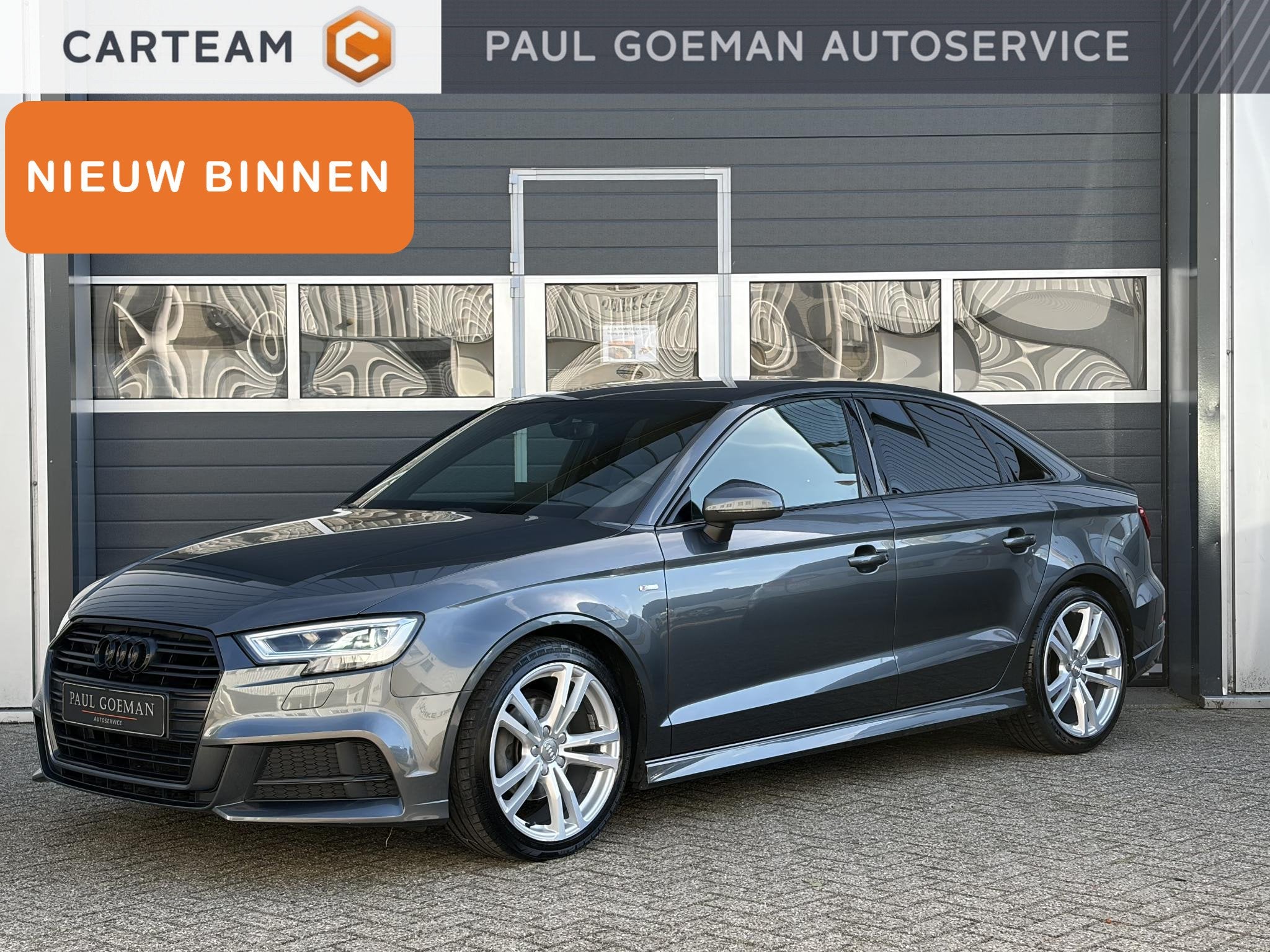Audi A3 Limousine 35 TFSI 3x S-Line | Stoel verwarming | Vir, 4 cilinders, 150 pk, Leder en Stof, Origineel Nederlands