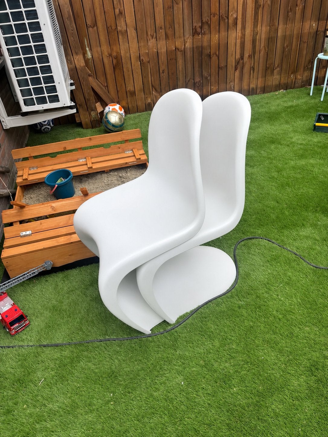 Vitra panton chairs, Ophalen, Zo goed als nieuw