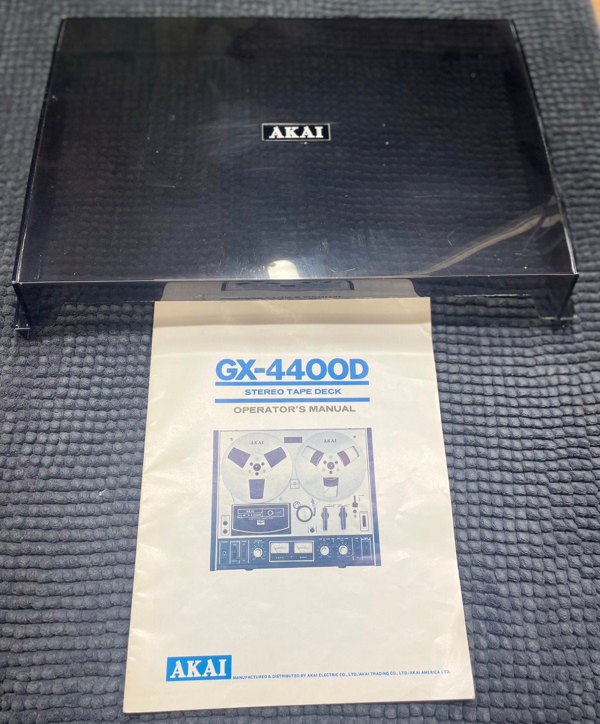 Akai stofkap DS 4000 en brochure GX 4400 D, Ophalen of Verzenden