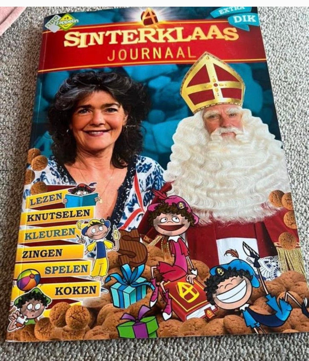 Dieuwertje Blok Sinterklaasjournaal Doeboek, Ophalen of Verzenden, Nieuw