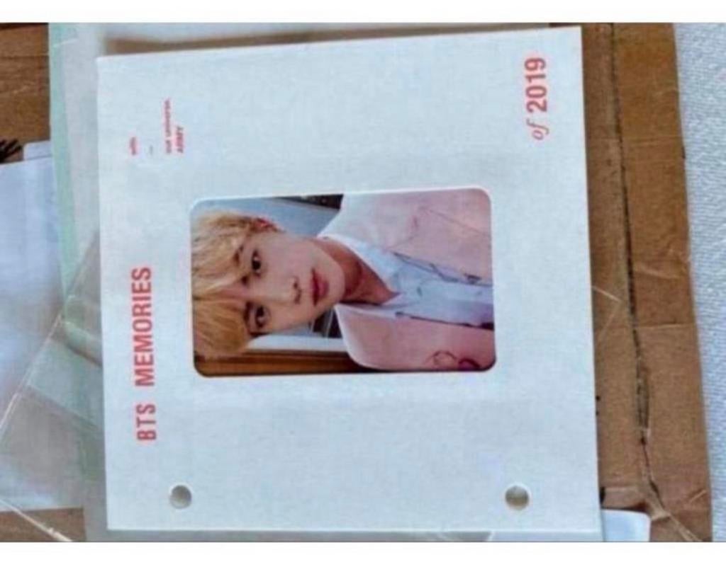BTS memories of 2019 photocard photo card JIN - Bangtan boys, Nieuw, Ophalen of Verzenden, Foto of Kaart, H