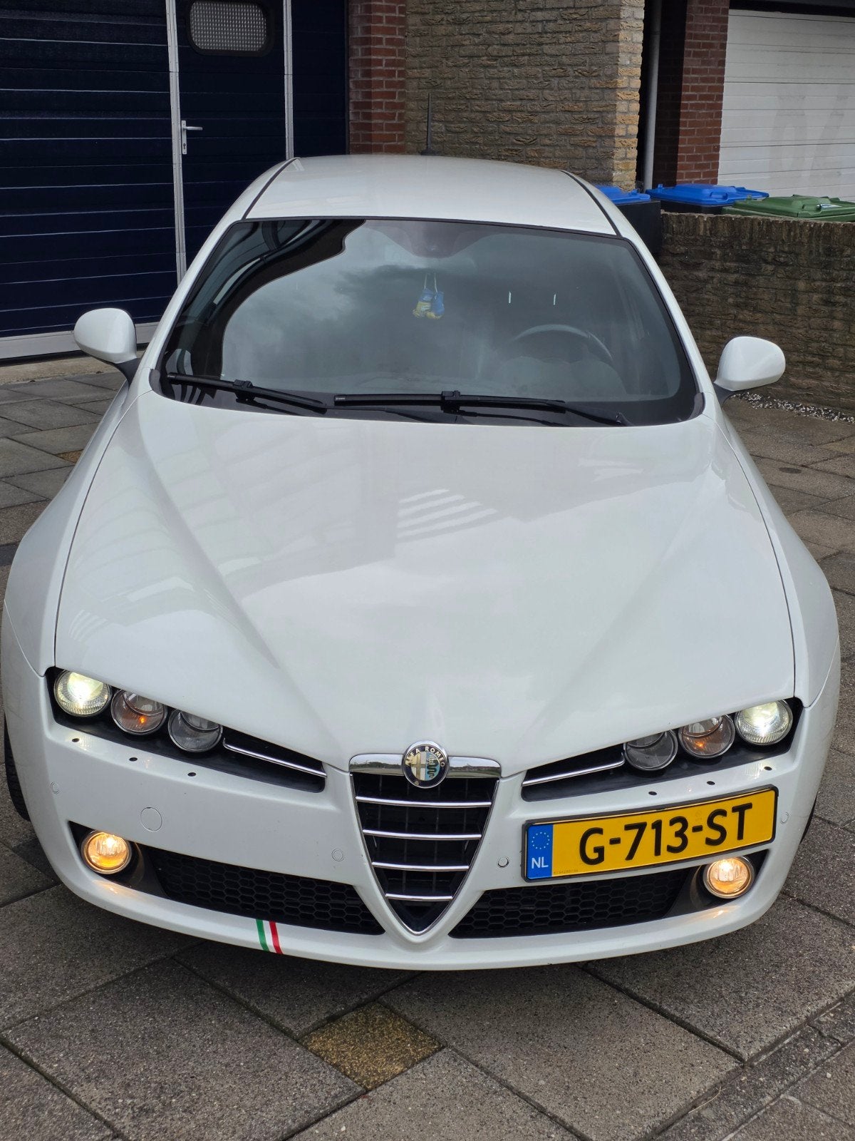 Alfa Romeo 159 1.750 Turbo SW 2012 Wit 136.774 km, 4 cilinders, Wit, Stationwagon, Handgeschakeld