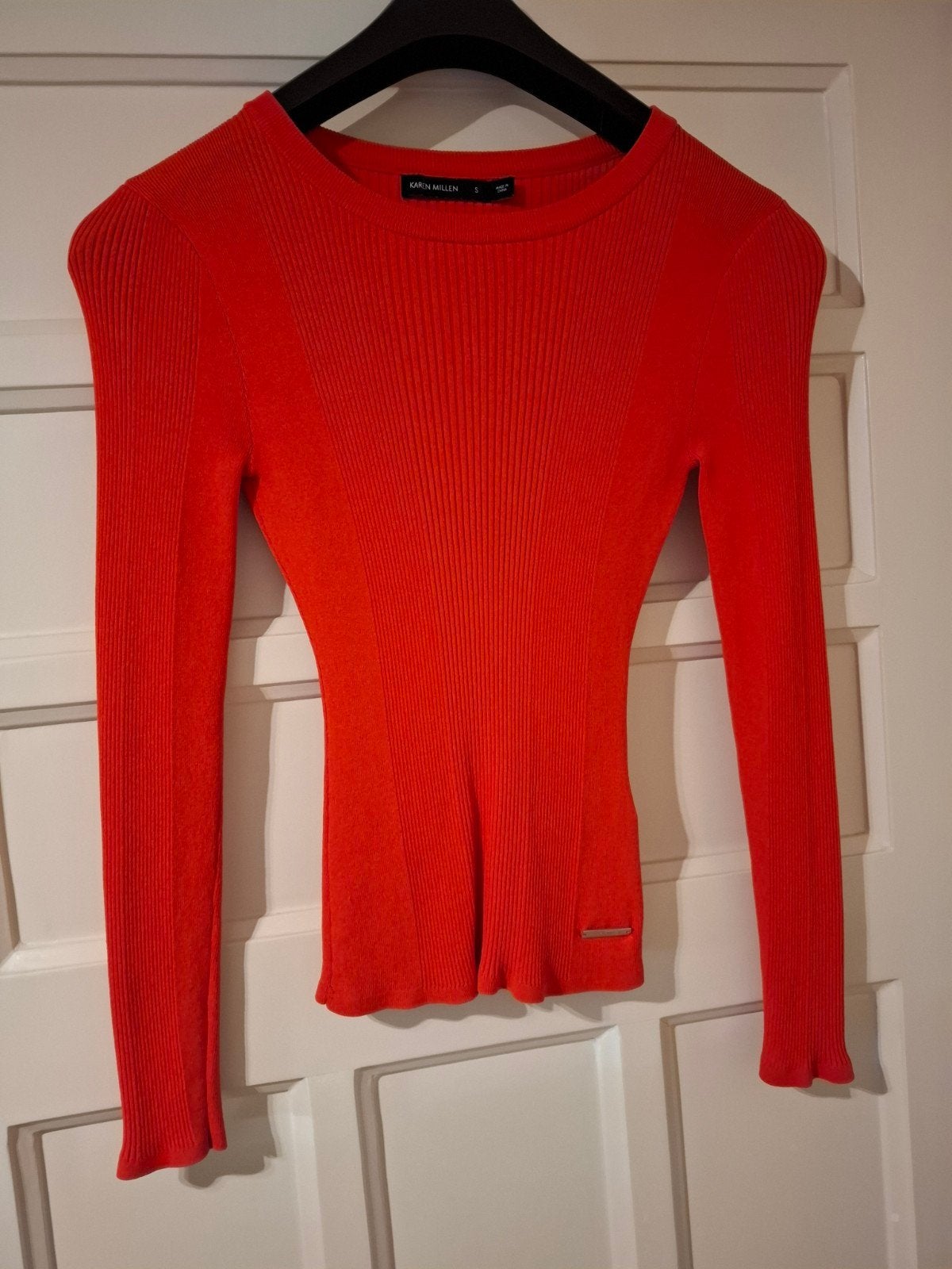 Karen Millen ribgebreide trui - Maat S, Karen Millen, Ophalen of Verzenden, Zo goed als nieuw, Maat 36 (S)