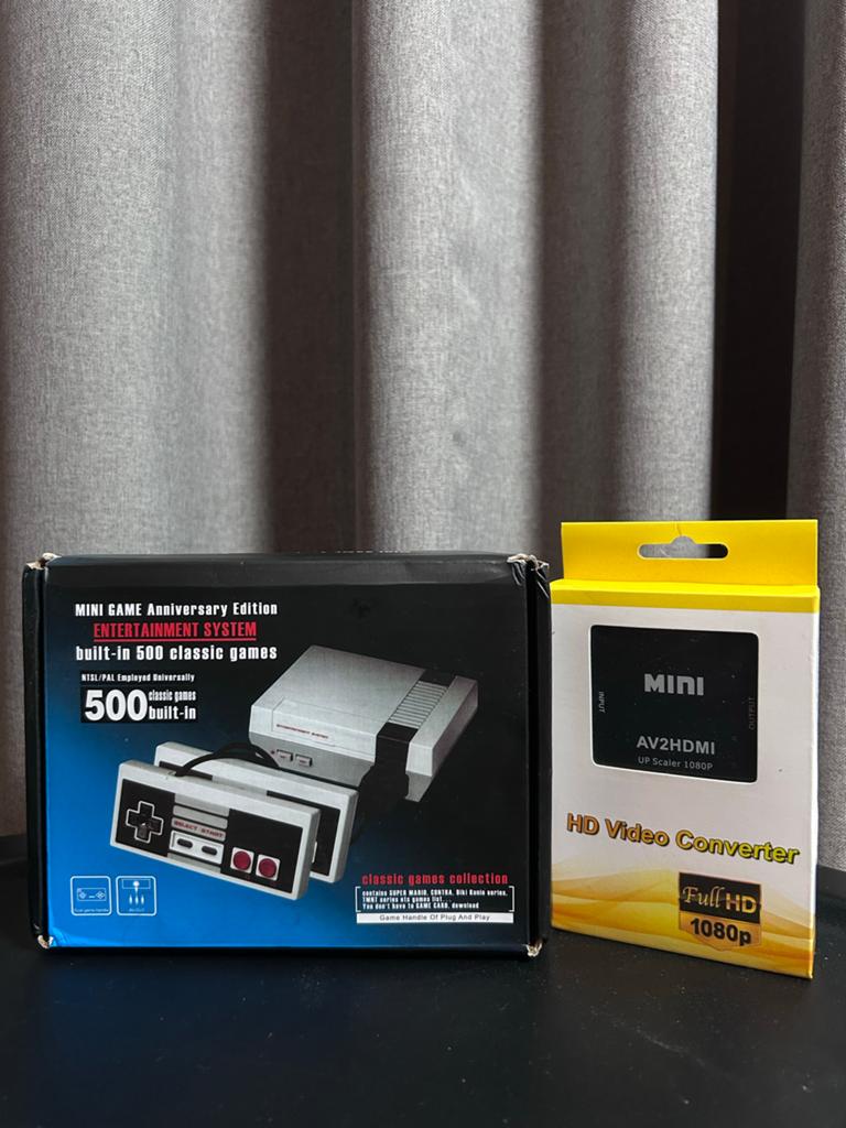 Mini Game Anniversary Edition met 500 ingebouwde games, Spelcomputers en Games, Spelcomputers | Overige, Zo goed als nieuw, Overige merken