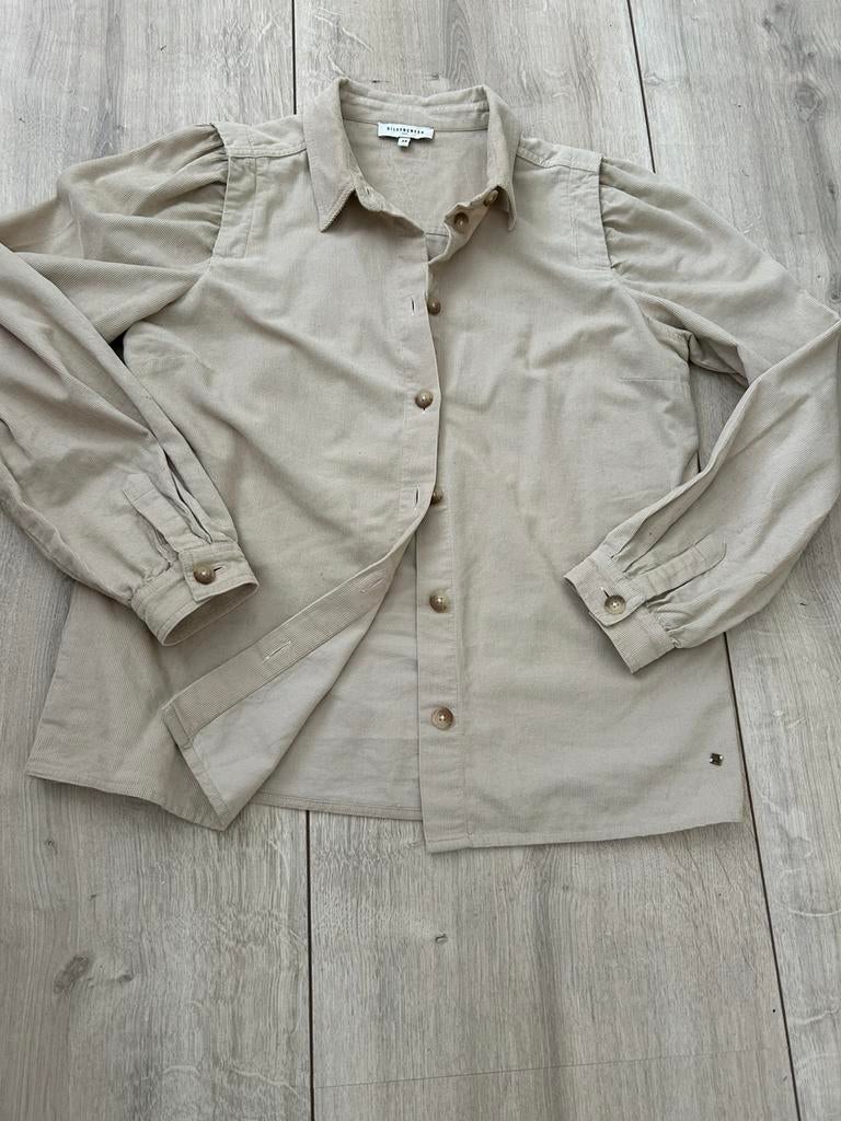 Dames blouse beige, Kleding | Dames, Blouses en Tunieken, Ophalen of Verzenden, Zo goed als nieuw, Maat 36 (S), Beige