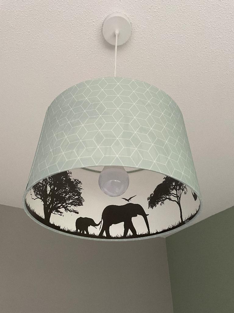 Mint dieren hanglamp Safari, Ophalen, Gebruikt, Lamp