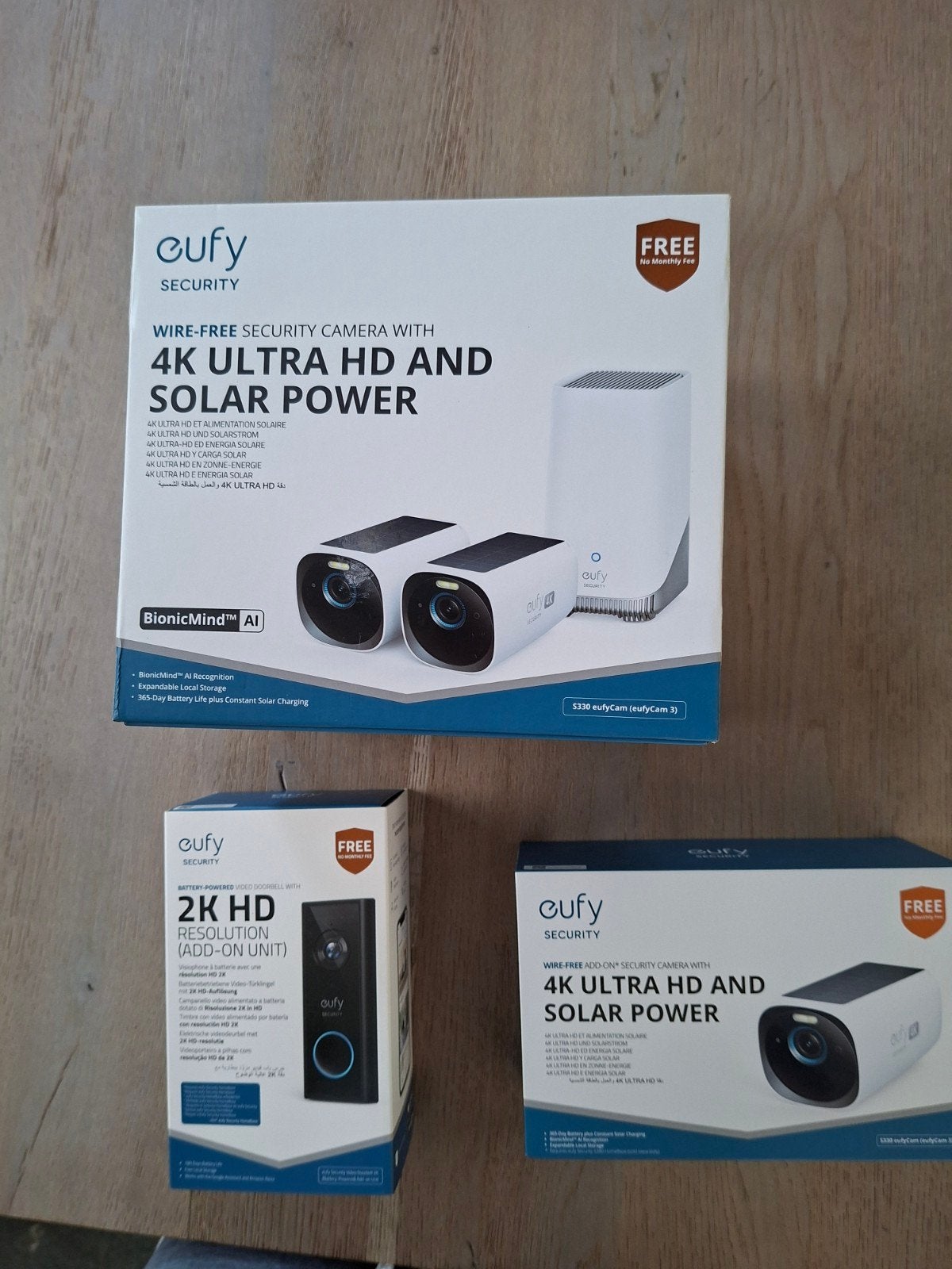 Eufy S330 eufyCam (eufyCam 3), Ophalen, Gebruikt, Buitencamera