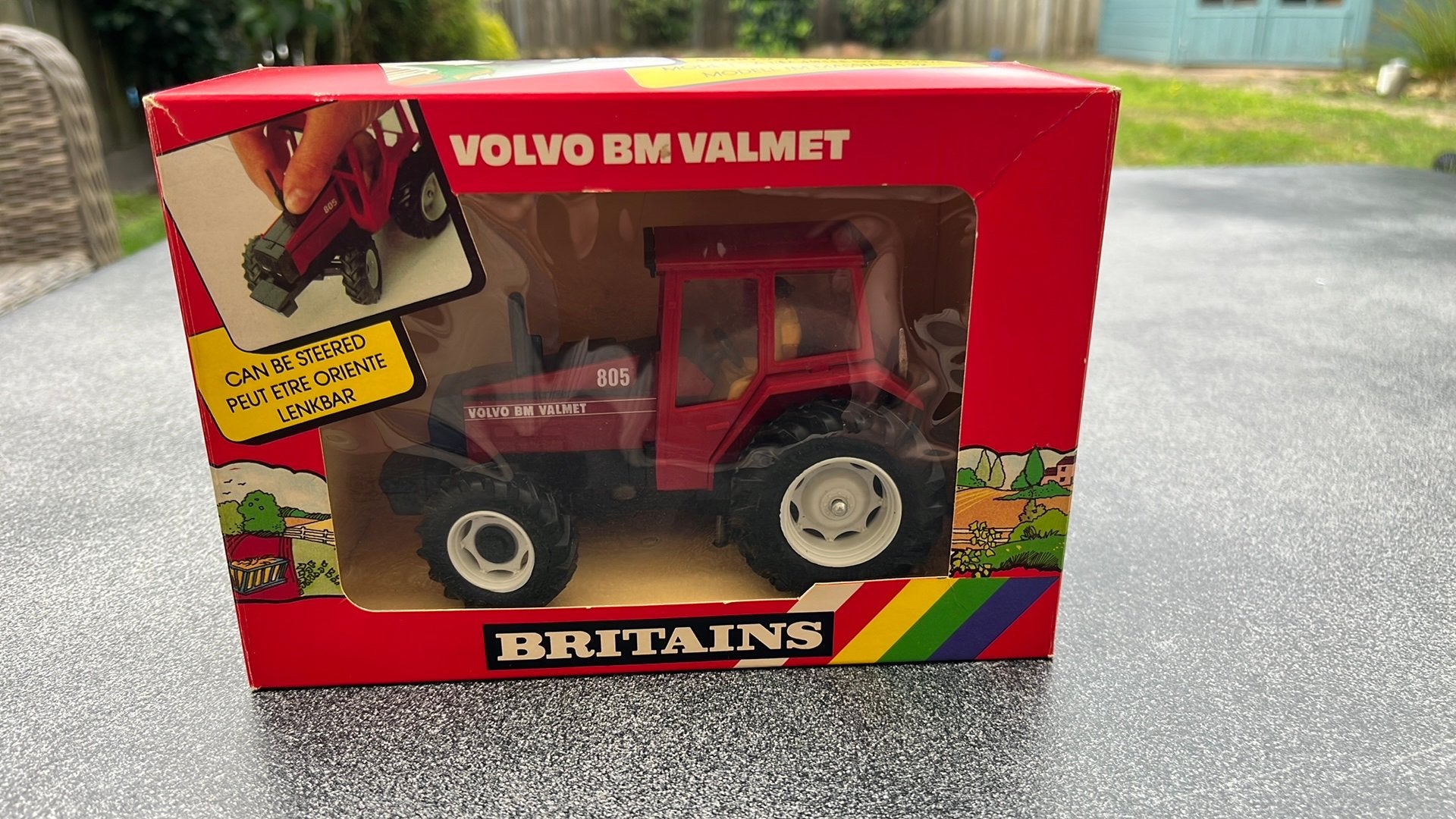 Volvo BM Valmet 805 trekker Nieuw Britains 9515, Ophalen of Verzenden, Nieuw, Tractor of Landbouw, Britains