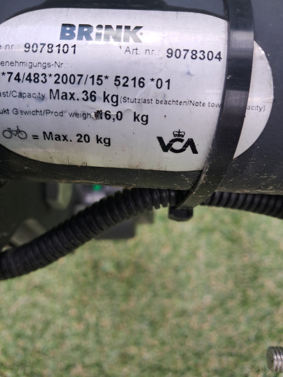 Brink Trekhaak Fietsendrager voor 2 fietsen, Ophalen, 2 fietsen, Gebruikt, Trekhaakdrager