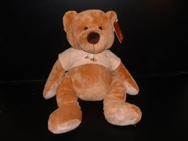 ANNA CLUB PLUSH BEER VELOURS BRUIN SHIRT MET BIJTJE, Ophalen of Verzenden, Nieuw, Overige typen