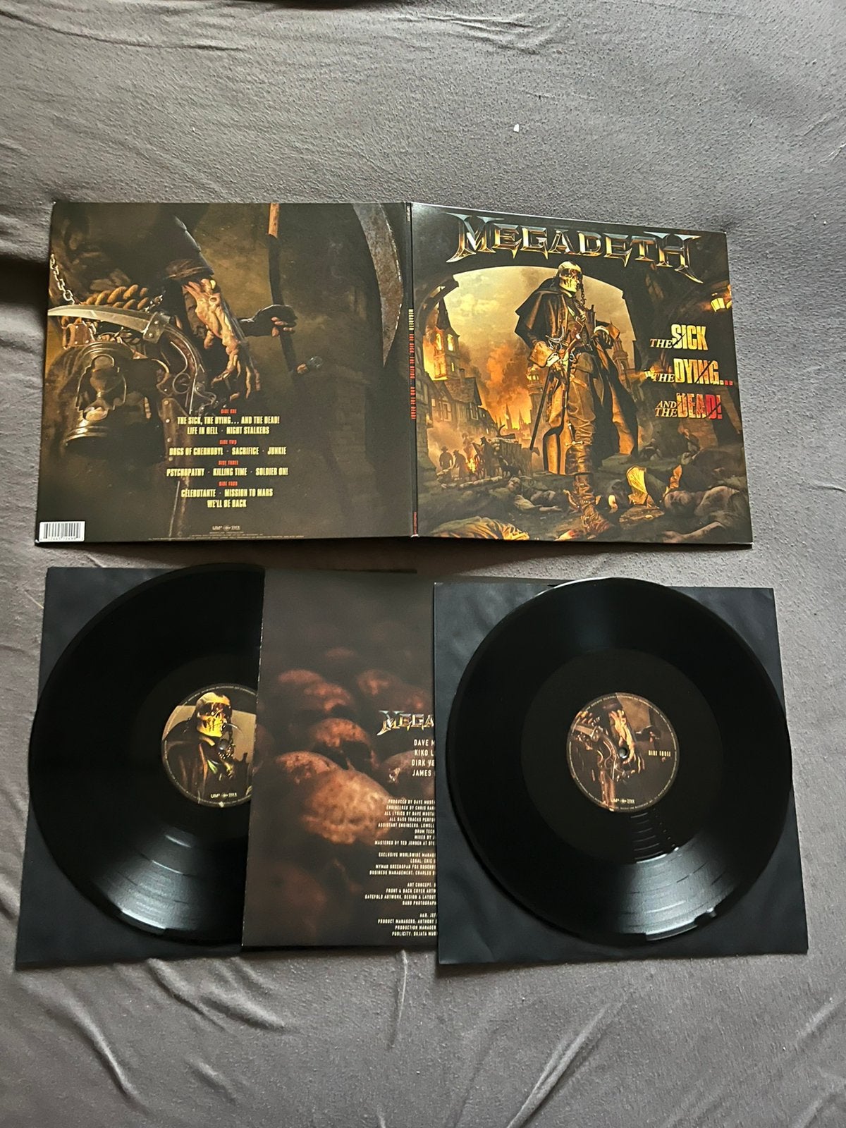 Megadeth Sick Vinyl, Ophalen of Verzenden, Zo goed als nieuw