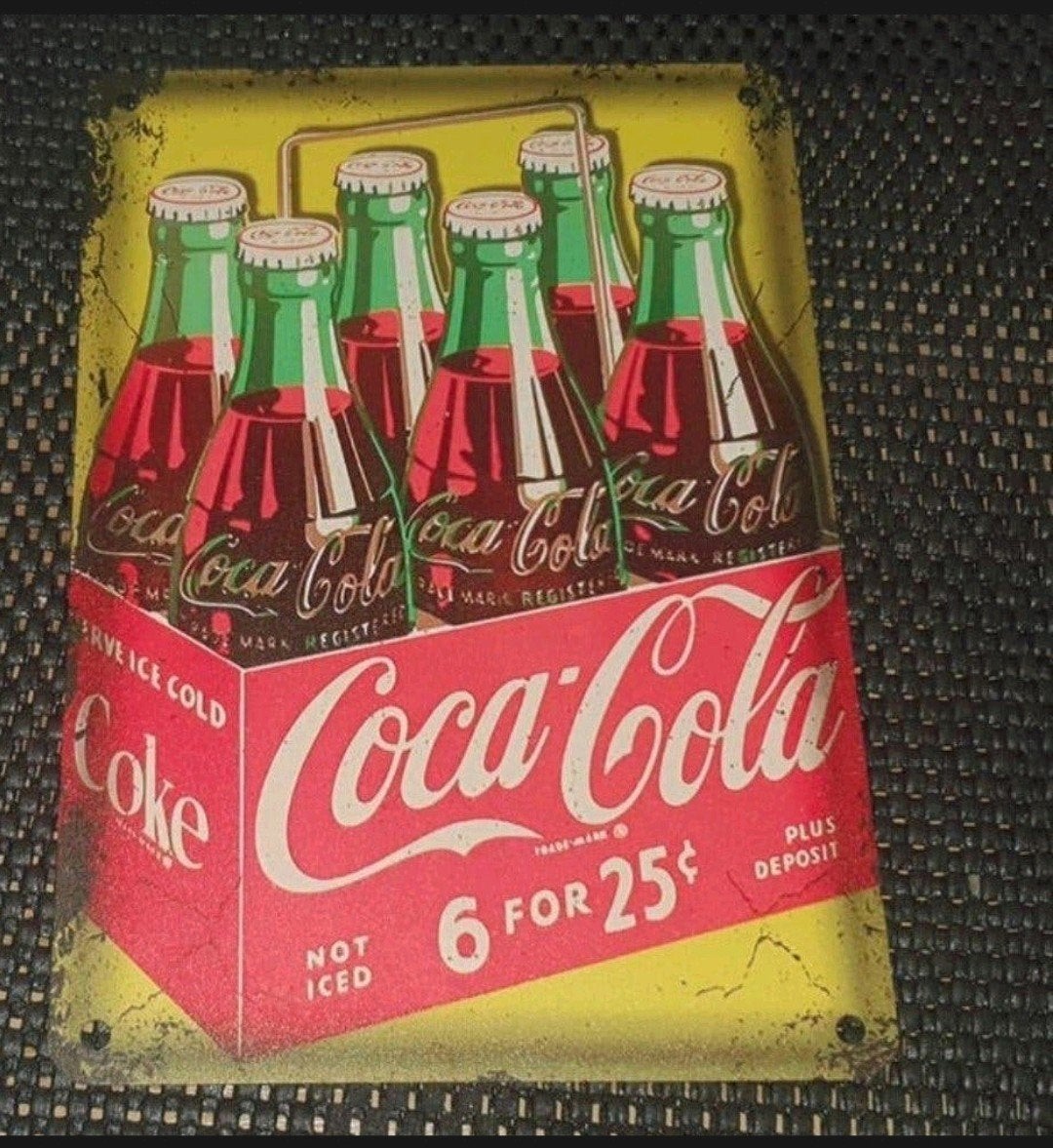 decoratief wandbord van Coca-Cola, Ophalen of Verzenden, Nieuw, Reclamebord