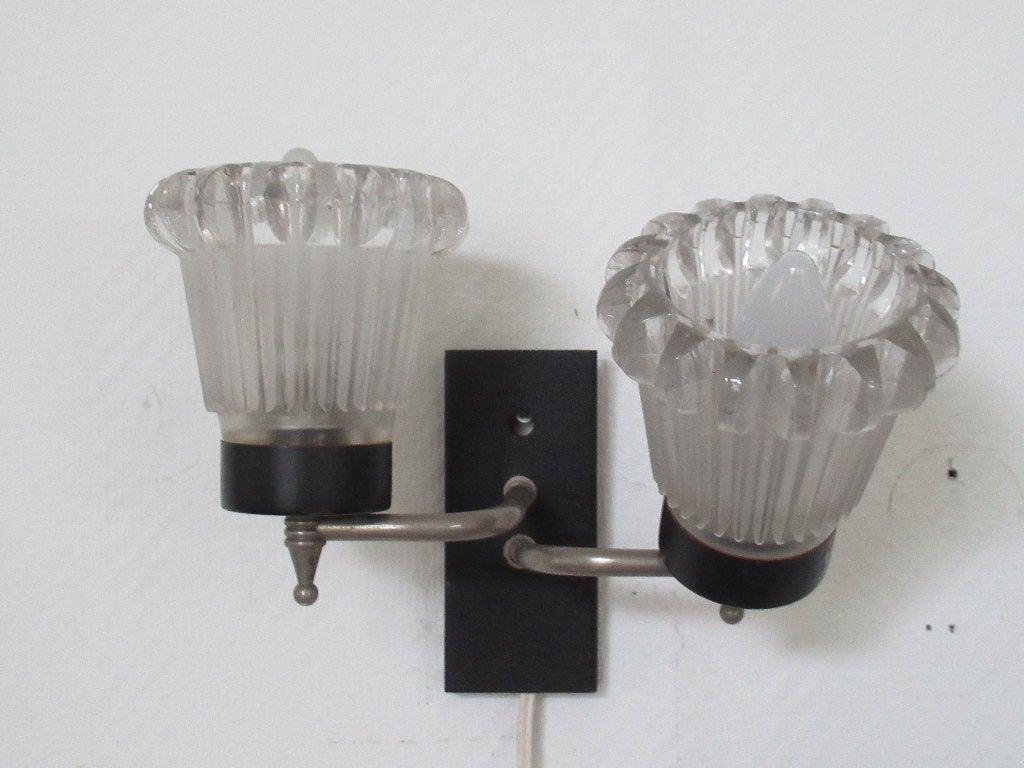 vintage wandlampje Orrefors, Ophalen, Gebruikt, Glas
