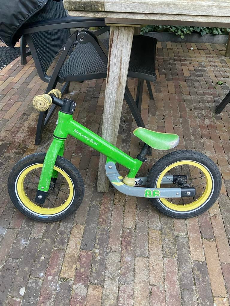 Mercedes-Benz Loopfiets - Groen, Ophalen, Gebruikt, 16 tot 20 inch
