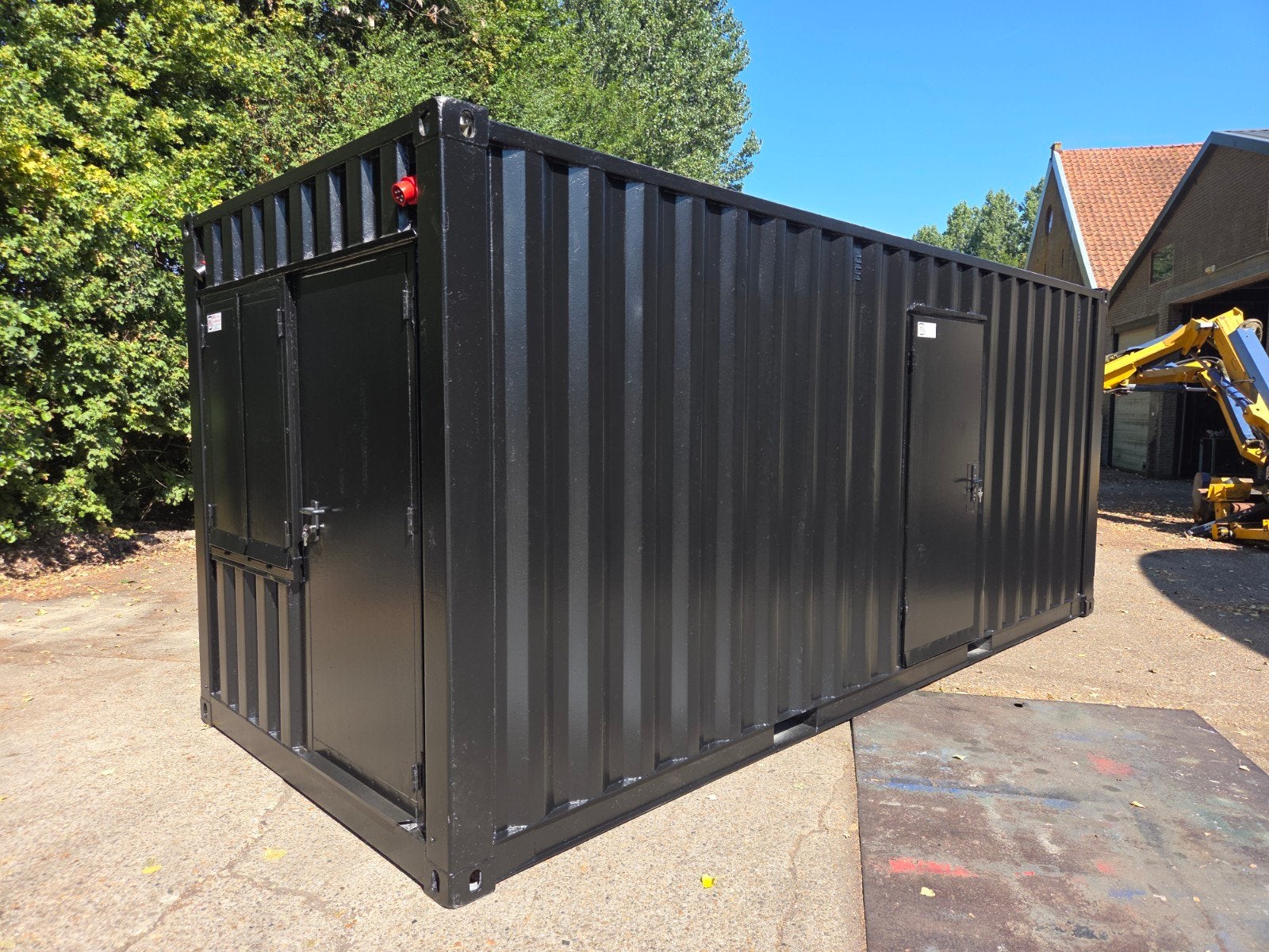 20 ft combinatie zeecontainer geïsoleerd, Verzenden